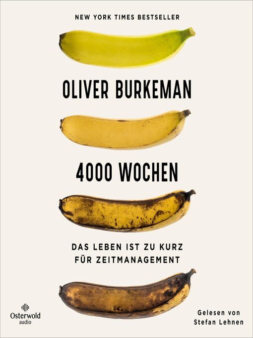 Title details for 4000 Wochen by Oliver Burkeman - Wait list